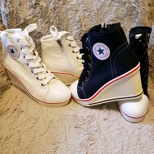 2 for 1 Max Star Wedge Sneakers